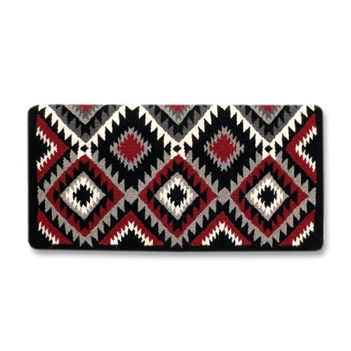 Mayatex 1467-5 Cactus Flower 40X34 New Zealand Wool Saddle Blanket