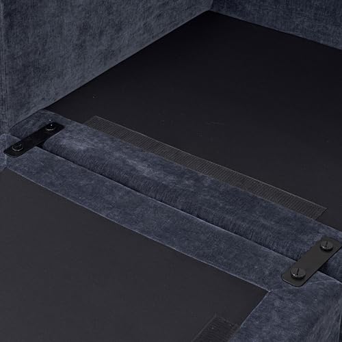 Image of Poly & BARK Nervan 105.5 inch Reversible Chaise Sectional with Flexible Layout, Supportive Cushioned Seating, and Clean Modern Design for Living Rooms