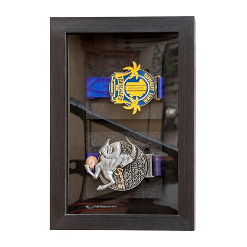 Cadre de support de réussite grand format bois badges - 2