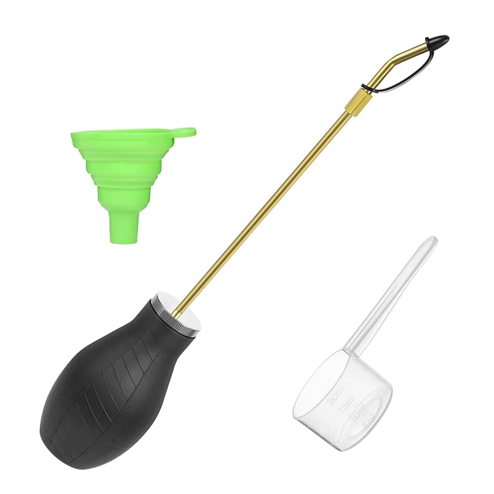 Pinafresa Hand-Held Powder Applicator Powder Sprayer for Diatomaceous Earth and Other Household Powder Applications