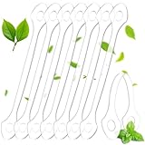 25 Count Disposable Tongue Scraper, Plastic Tongue Cleaner for Adults and Kids, Tongue Scrubber for Oral Care, Promote Fresh Breath