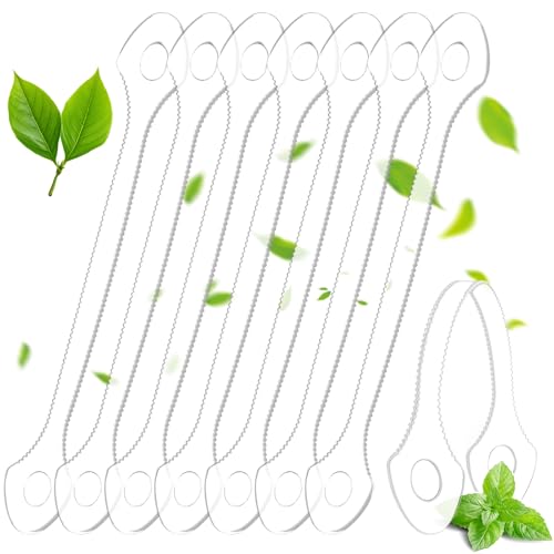 25 Count Disposable Tongue Scraper, Plastic Tongue Cleaner for Ad...