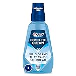 Crest Pro-Health Multi-Protection Alcohol-Free Mouthwash, Clean Mint, Freshens Breath with 12 Hours of Breath Protection, 1L