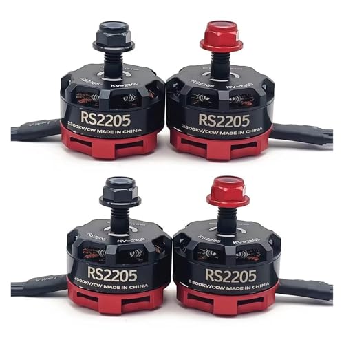 4個のブラシレスモーター RS2205 2300KV CW/CCW 航空機モデル 4軸 5インチ 2-6s 20A/30A/40A FPVレーシングクワッドコプター ESC ドローン用(3.5mm plug)