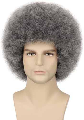 Guree Hair Glueless Wear and Go Wig Short Curly Human Hair Wigs for Black Women Full Machine Made Wigs Glueless Wig Afro Kinky Curly Wigs for Daily Use (33#)