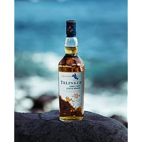 Indulge in Talisker 10 Year Old Single Malt Scotch Whisky – Buy for a Taste of Rugged Maritime Elegance with Gift Box – Talisker