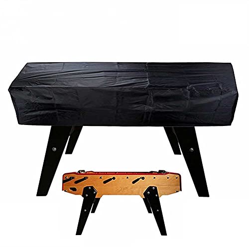 Tischfußball Tischtuch, Außen Wasserdicht Staub Rechteckig Terrasse Kaffee Stuhl Billard Fußball Abdeckung 420D Oxford Tuch - Schwarz Cover
