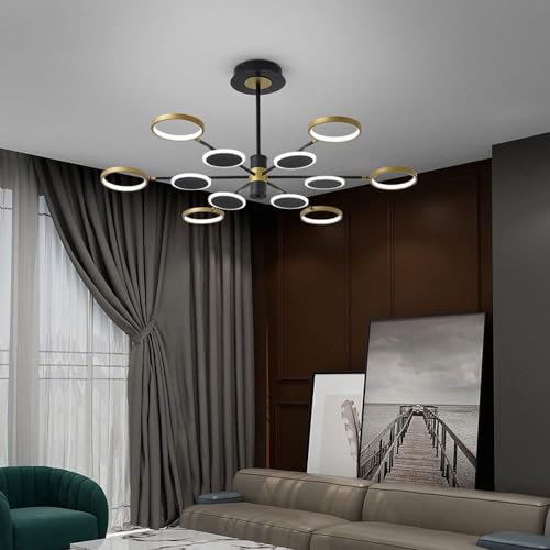 Lustre LED à intensité variable pour corriger l'éclairage du salon - 5