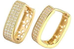 NEW INS 925 Sterling Silver U-shaped Boho Earrings for Women