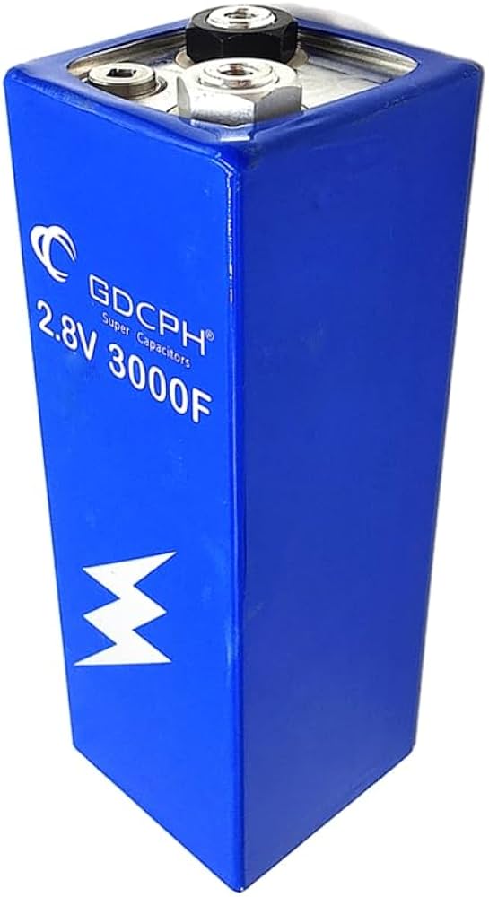 Amazon | 2.8V 3000F スーパーキャパシタ 電解コンデンサ スーパー