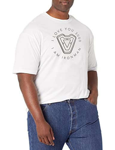 Marvel Cœur Ironmans T-Shirt Homme idéal pour vos sorties cinéma