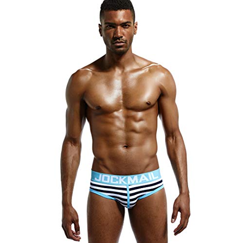 JOCKMAIL Mens Underwear Briefs Men's Cotton Low Rise Briefs Moisture Wicking Underwear for Men2
