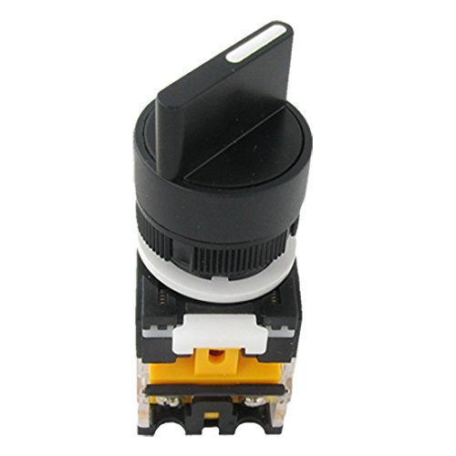 On/Off/On Three 3 Position Rotary Select Selector Switch 22mm 7/810A ...