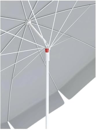 Plaj Şemsİyesİ 200cm Çap, 10 Tellİ + Şemsİye Sabİtleme KaziĞi (47 Cm)