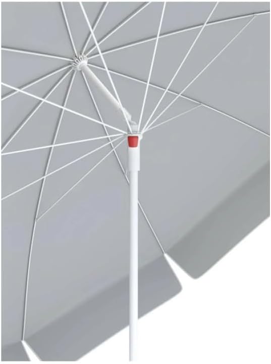 Plaj Şemsİyesİ 200cm Çap, 10 Tellİ + Şemsİye Sabİtleme KaziĞi (47 Cm)