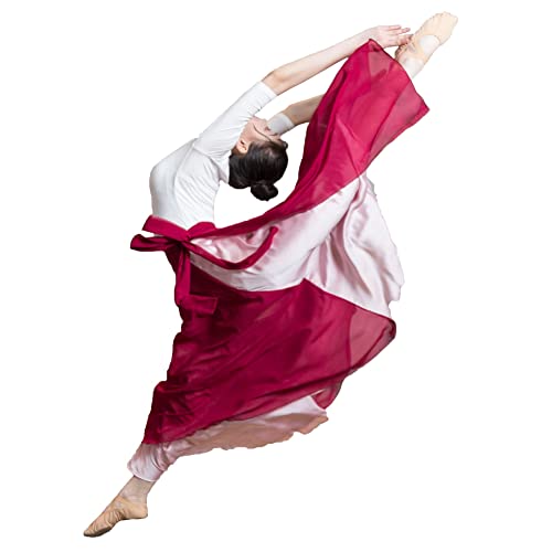 Jupes longue danse orientale en satin pour cours et spectacles de danse