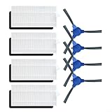 Lapiglo 4pcs Seitenbürsten Set für VG RVC 3000 3001 Roboter für Staubsauger, für Ersatzteile Verbesserte Teppichreinigung