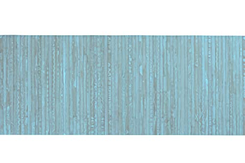CosìCasa Tappeto Bamboo Cucina Antiscivolo Lavabile – Passatoia Cucina Idrorepellente, Facile da Pulire e Realizzata con Materiali Eco-Sostenibili – Tappeto Bambu (Anice, 50 x 180)