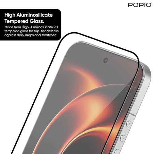 Image of POPIO Military-Grade Gorilla Tempered Glass for Xiaomi 17 Ultra / 17 Pro Max | 9H Hardness, Edge-to-Edge, Bubble-Free