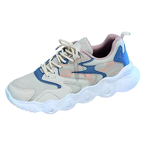 Zapatos de mujer tipo sandalias de camminata en lona con tacón bajo y suela blanda