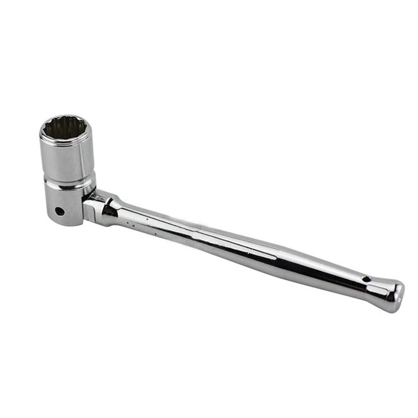 Scaffold Spanner Steel Erect Spanner Heavy Duty 180°Rotatable Socket Wrench 7/16 (21mm) Professional