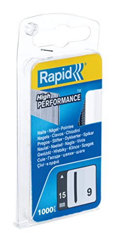 Clavos Brad No.9 de Acero Galvanizado Rapid, Longitud 15 mm, 1000 Piezas miniatura 2