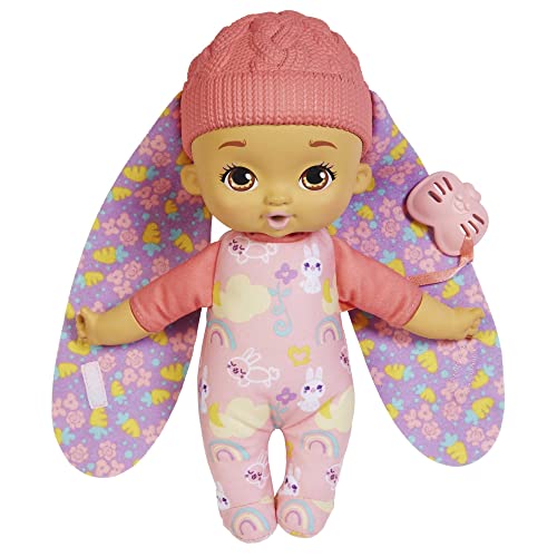 My Garden Baby poupée mon premier bébé Lapin, rose, 23 cm, poupon au corps souple et oreilles en tissu doux, jouet pour enfant dès 18 mois, HGC10 Cover