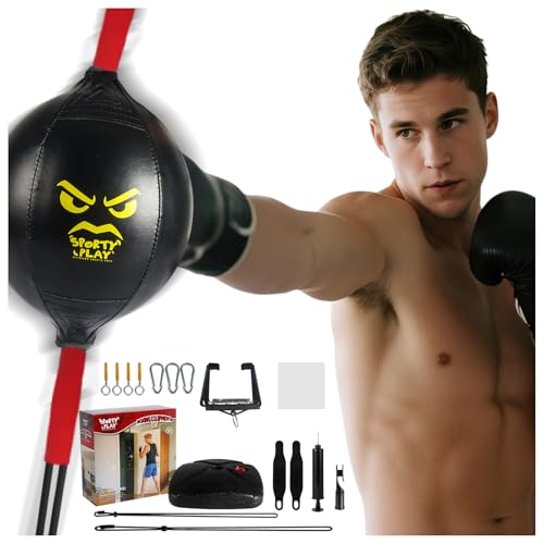 Double End Punching Bag with Water Base for Kids & Adults