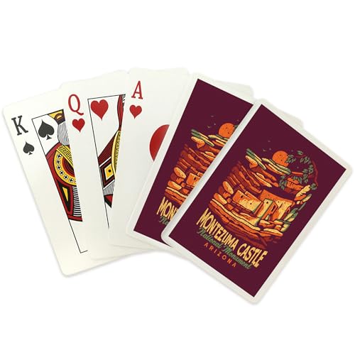 Baraja de 52 cartas tamaño póker miniatura 2