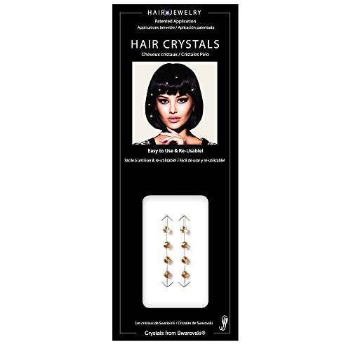 Cristaux cheveux mariage saumon de qualité salon de coiffure
