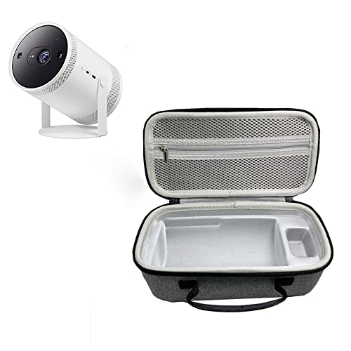 Funda de transporte portátil para Samsung The Freestyle and Nebula Anker Capsule 3 Laser 1080p, bolsa de almacenamiento a prueba de polvo para viajes al aire libre