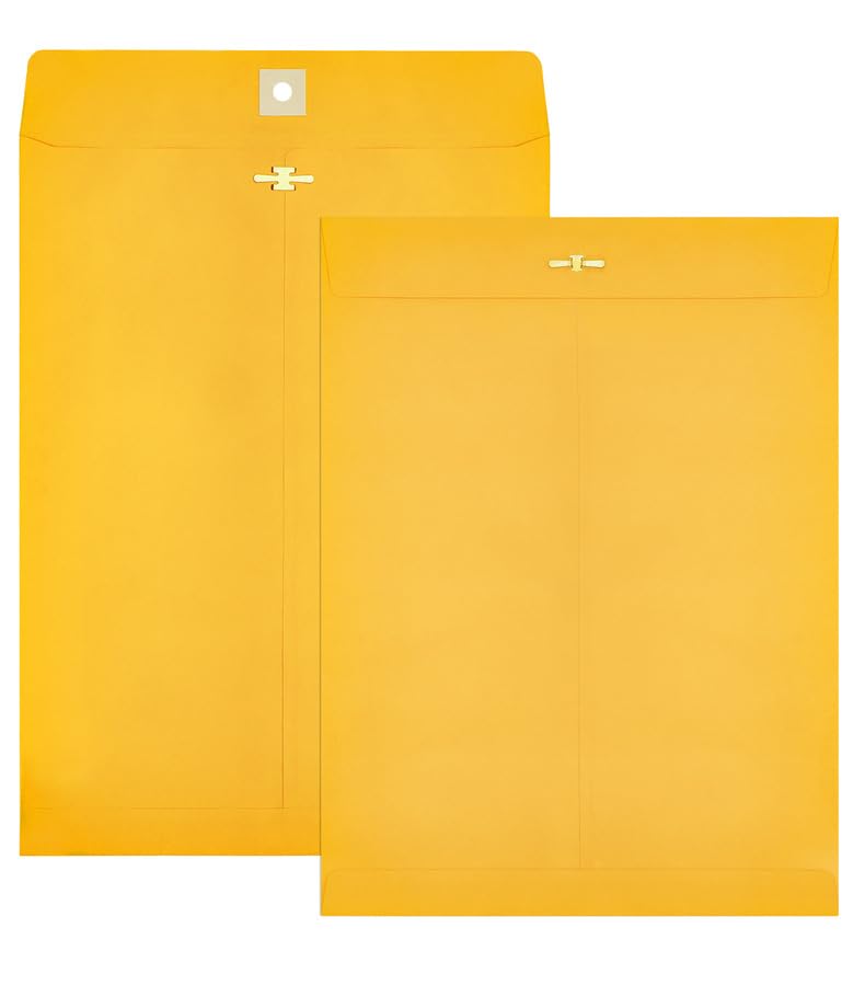 Enveloppes à fermoir kraft 12,7 kg robustes et sécurisées de qualité supérieure