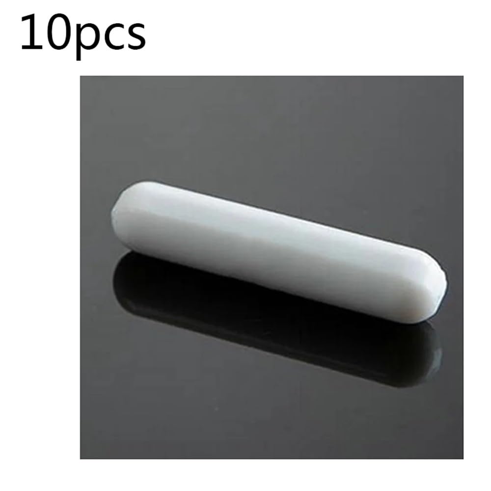 Mieszadło, prosty pręt magnetyczny typu C do wysokich temperatur laboratoryjnych 3-8 mm x 5-50 mm (7 x 25 mm, 10 sztuk)