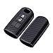 Price comparison product image Happyit Car Key Case Cover Carbon Fiber Pattern Soft Silicone for Mazda 2 3 5 6 CX-5 CX-7 CX-9 CX-3 CX-4 CX-4 MX5 Axela Atenza 2015-2018 2/3 Buttons Keyless Remote Control