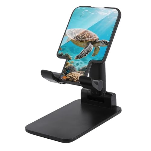 Support de téléphone avion pour voyager les mains libres avec un design tortue de mer