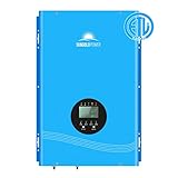 UL1741 10000W DC 48V MPPT Solar Inverter Charger,Low Frequency Pure Sine Wave Split Phase Inverter AC Input 240V to Output 120V / 240V, with 80A AC Charger, Off Grid Inverter Made by SUNGOLDPOWER
