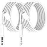AUX Cord for iPhone, Lightning to 3.5mm Audio Cable 2Pack [Apple Mfi Certified] iPhone Headphones Ja