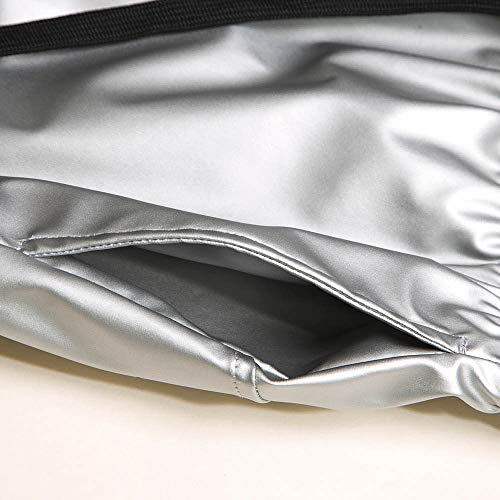 【BODYMAKER/ボディメーカー】 サウナスーツアクティブ１０ ＷＯＭＥＮ Ｍ ブラック GW009MBK ボクシング トレーニング ランニング ウォーキング マラソン デトックス ホットヨガ 太もも くびれ ジョギング ウインドブレーカー 脂肪 燃焼 足痩せ サウナスーツ 減量 ロングパンツ 9枚目