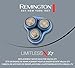 Remington Rotary Shaver Replacement Head Compatible with Remington Limitless X7 Shaver, Titanium Twin Track Blades