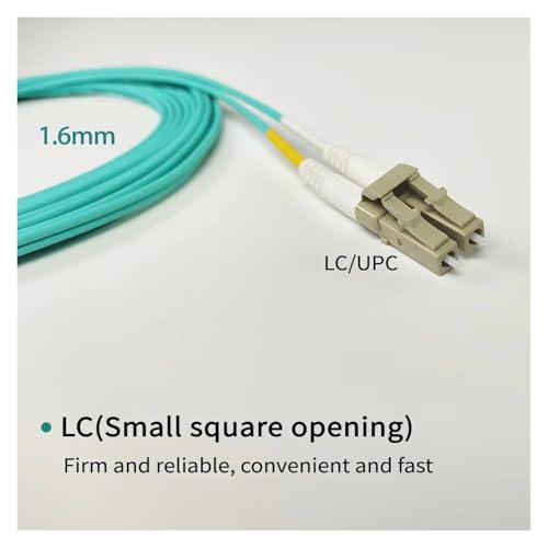 Câble fibre optique OM3 7m LC/UPC jarretière multimode duplex 10G - 2