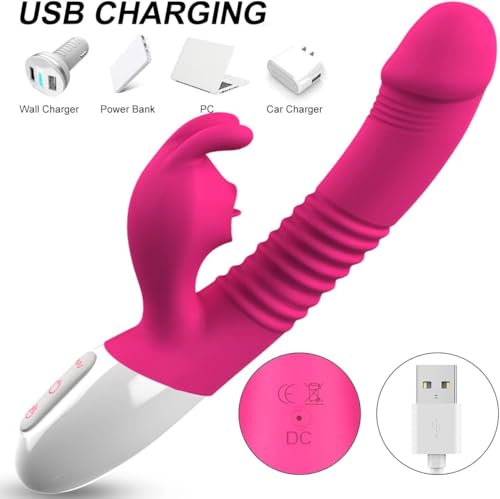 9 inch Adult Toy for Woman Quiet Big Silent Rabbit Ears Pleasure Toy Set Games for Men and Women Machine Realistic Handheld Woman Gift