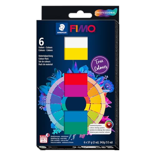 STAEDTLER 8043 C6-1 ST, Set de pasta Fimo Prof. MP TC, estándar