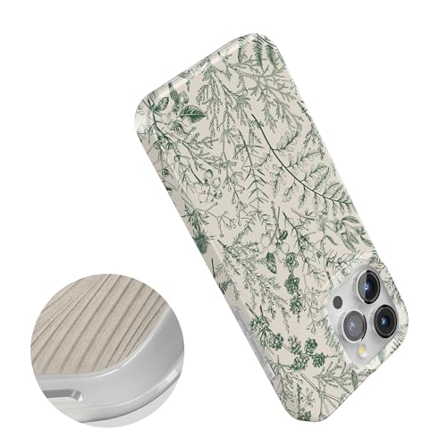 Coque ultra fine iPhone 15 Pro Max MagSafe anti rayures fleurie - 5