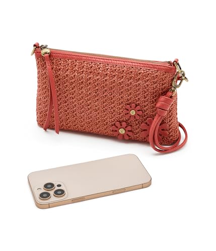 Image of HOBO Darcy Leather Convertible 3-in-1 Crossbody Bag with Removable & Adjustable Strap, Exterior Phone Slip Pocket