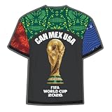 Official FIFA World Cup 2026 CAN MEX USA T-Shirt Puzzles for Adults, 200 Pieces Football Merchandise Wooden Puzzles, Unique Soccer Gifts for Fans, Collectors Puzzle, Sports Souvenirs