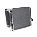 3Row Manual Aluminum Radiator MT 1990-2003 Compatible With BMW E36 3 Series 316i 318i(Silver)