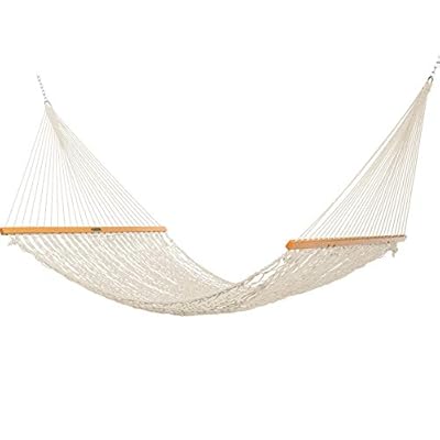 Original Pawleys Island 15OC Presidential Original Cotton Rope Hammock with Free Extension Chains & Tree Hooks… 417V1nP97FL. SS400