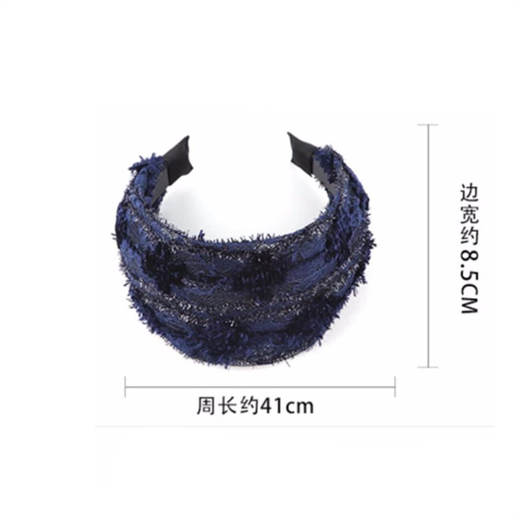 Elastici per capelli Scrunchie con fiocco in strass di cristallo retrò per ragazzeArgento