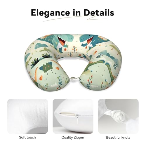 Almohada de viaje espuma viscoelástica U-shaped miniatura 3