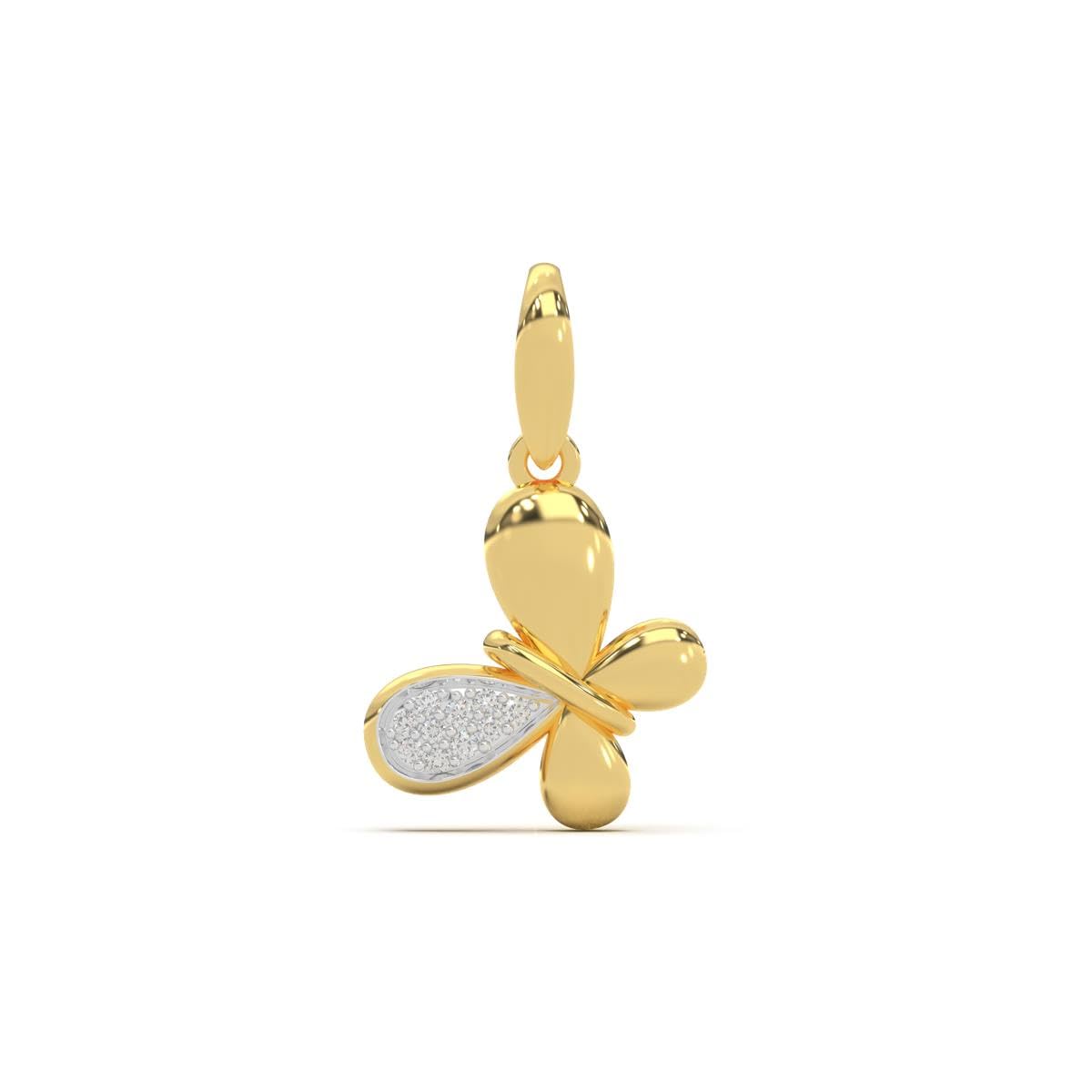 Two Tone Pendant 925 Sterling Silver Lightweight 18KT Gold Vermeil Jewellery for Women and Girls | Certified 925 Silver with 5x thicker Gold Plated | Stylish Gift for Her | 1 Year Warranty-image-30